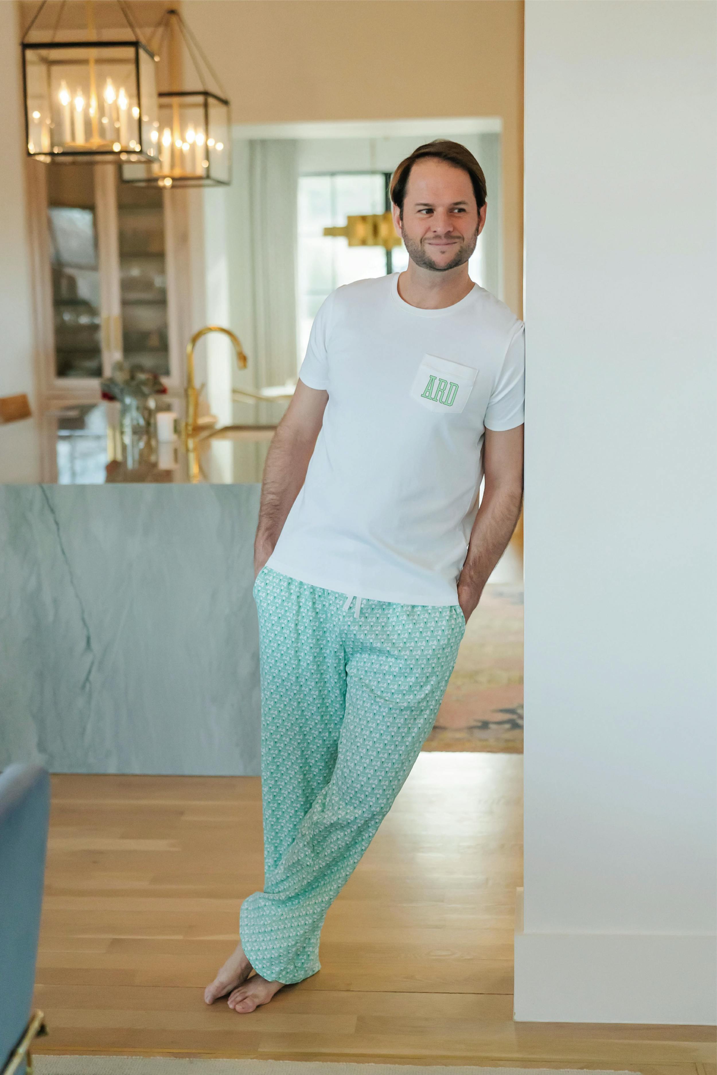 Brent Men's Hangout Pant - Golf Putting Green