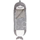 Happy Nappers: Pillow & Sleepy Sack: Med - Grey Shark
