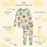 ZEN 2-Piece Toddler Boy Pajamas