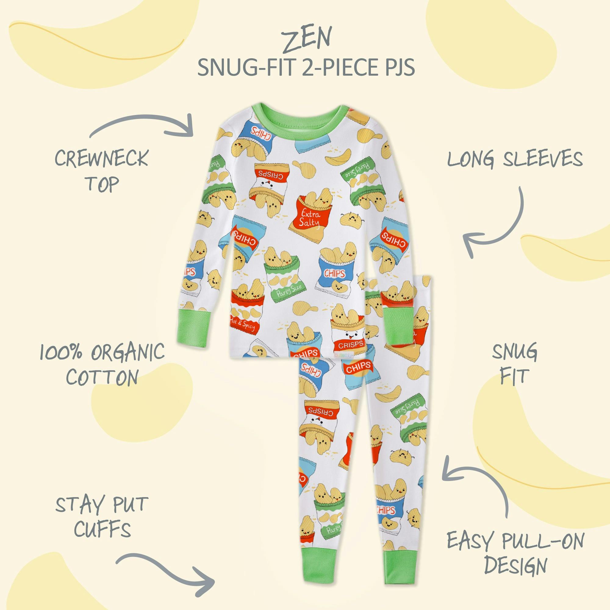 ZEN 2-Piece Toddler Boy Pajamas
