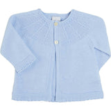 Openwork Detail Baby Cardigan in Baby Pink (1-9mths)