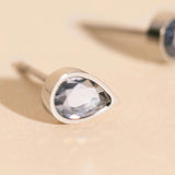 June Birthstone Stud Earrings