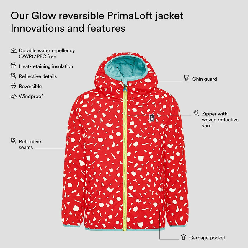 Glow reversible PrimaLoft jacket "Underground"