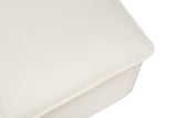Babyletto Cali Storage Ottoman in Eco-Performance Fabric with USB port | Water Repellent & Stain Resistant