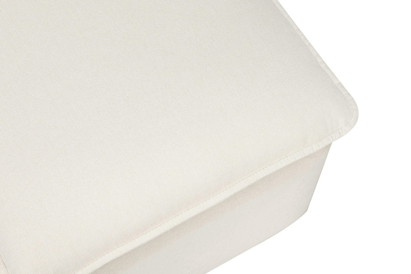 Babyletto Cali Storage Ottoman in Eco-Performance Fabric with USB port | Water Repellent & Stain Resistant