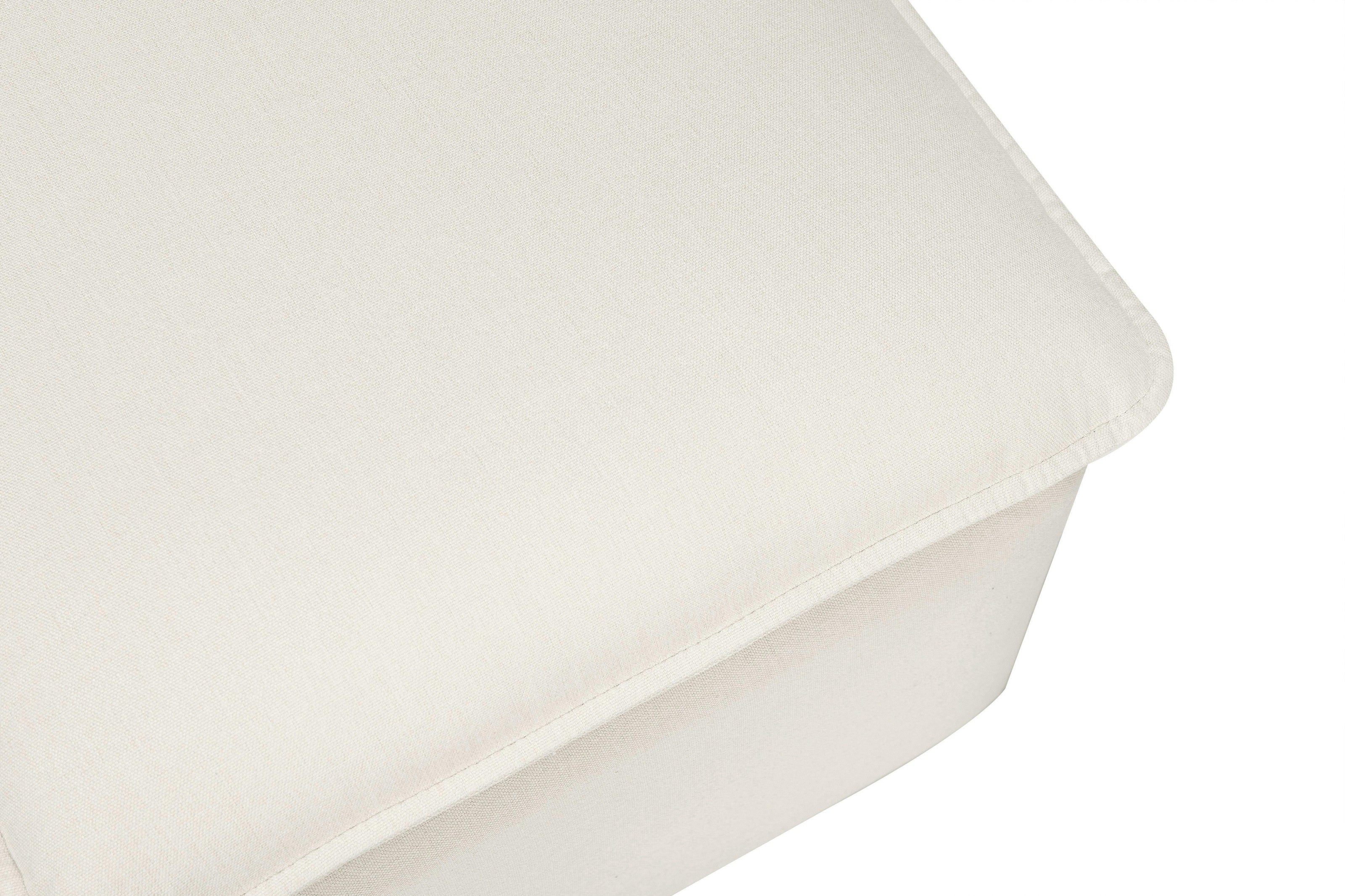 Babyletto Cali Storage Ottoman in Eco-Performance Fabric with USB port | Water Repellent & Stain Resistant
