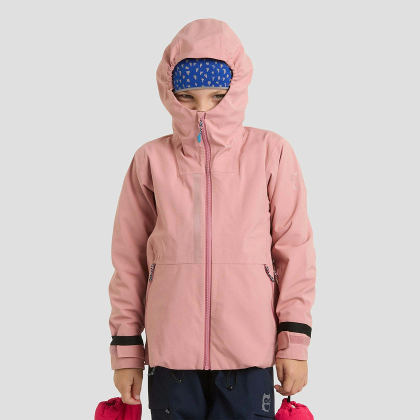 Turas All Season 3-Layer Waterproof Chin Guard Zipper Jacket