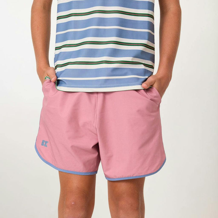 Boys Retro Super Short Lined