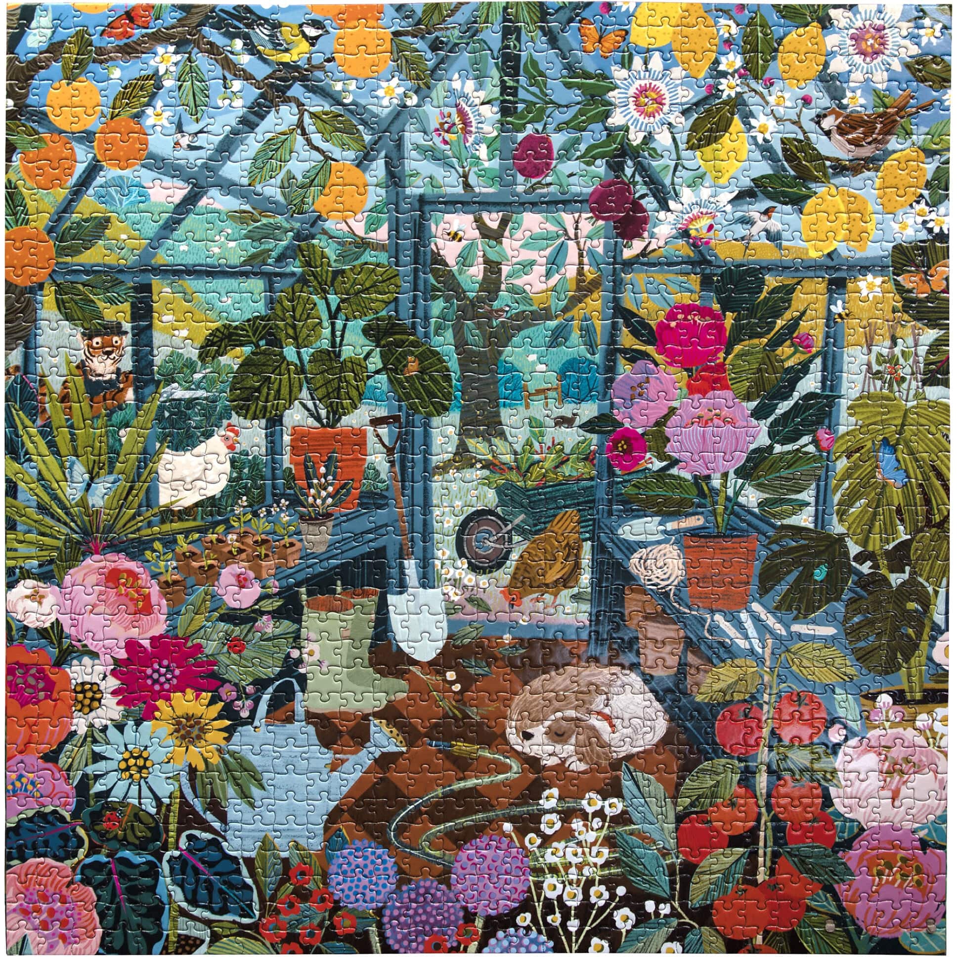 Piece&Love: English Greenhouse - 1000 pc Puzzle