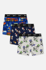 Boxer Pack Of 3 Fun Prints
