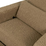Sigi Shearling Recliner And Swivel Glider
