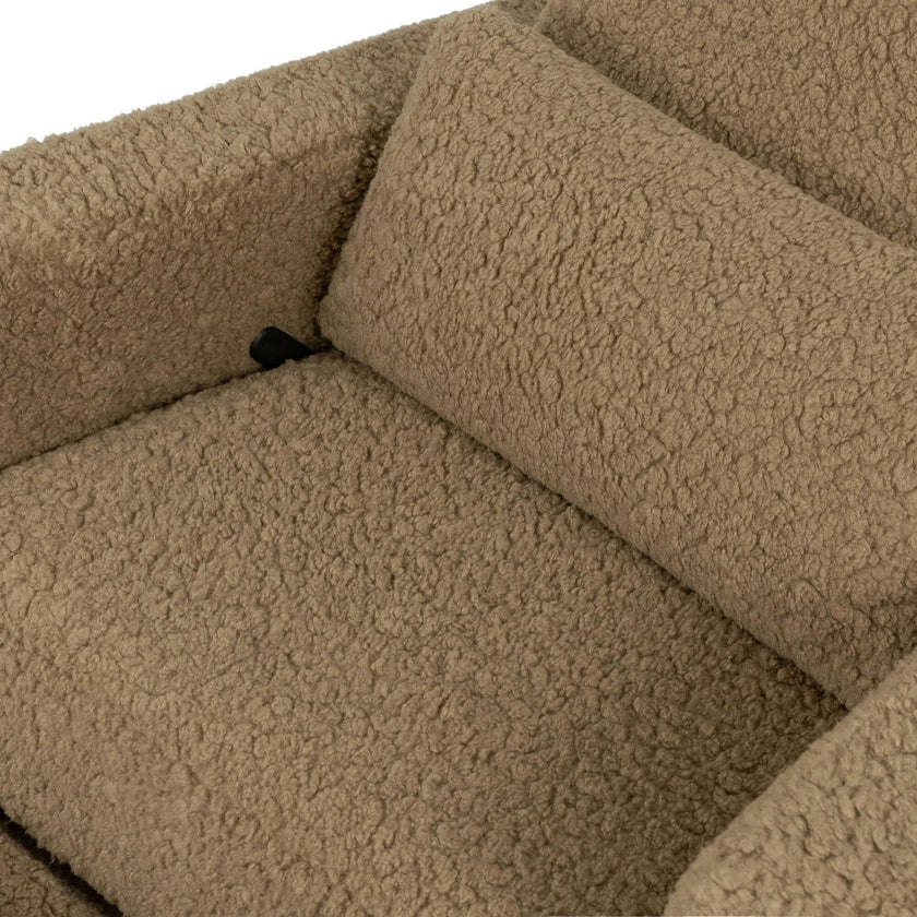 Sigi Shearling Recliner And Swivel Glider