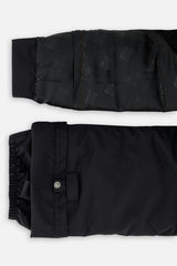 Two Piece Play Snowsuit Black With Black Pants
