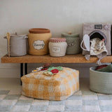 Handcrafted Braided Cord Basket