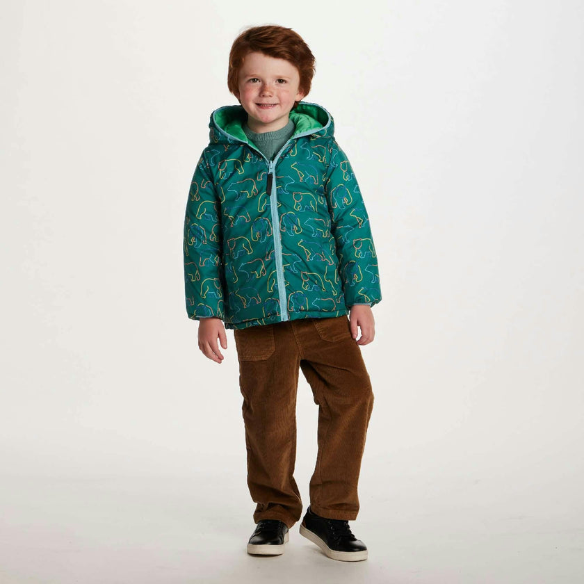 Kids Reversible Puffer Jacket