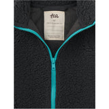 Teddy Fleece Zip Up Jacket, Grey