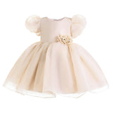 Champagne D'Amico Floral Teacup Dress