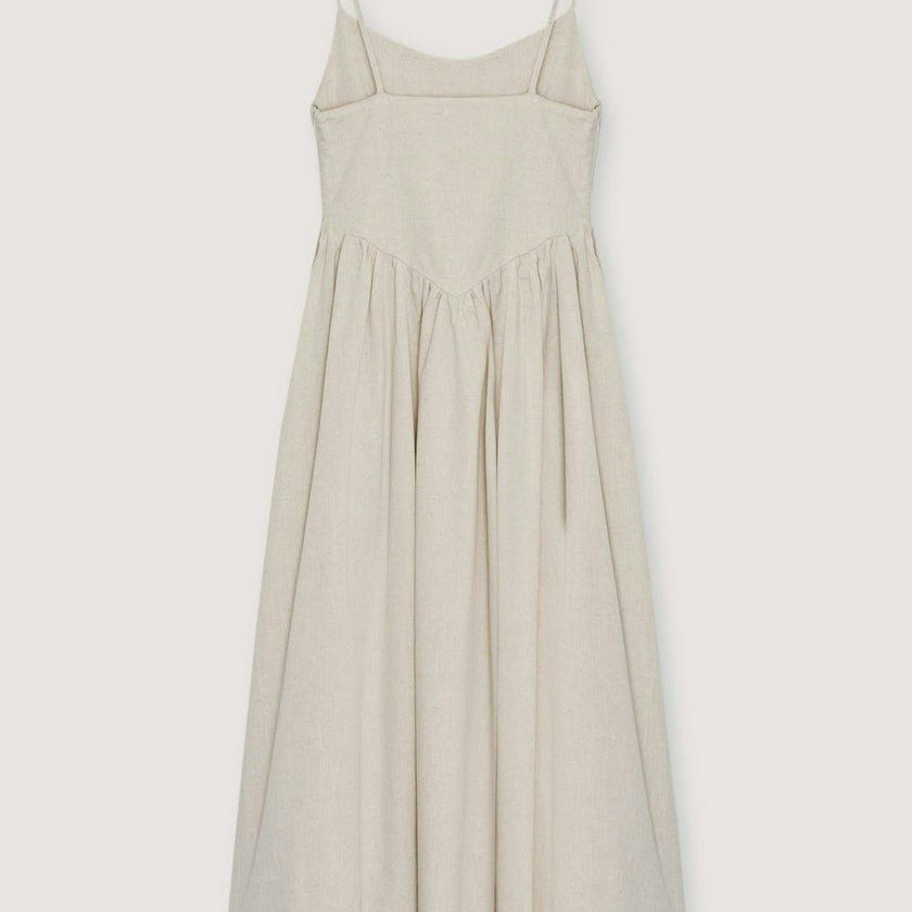 Lippia Woman Dress Sand Vigore