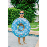 Pool Tube 27" Blue Pattern