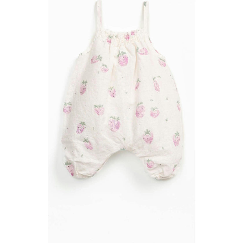 Strawberry Print Jumpsuit
