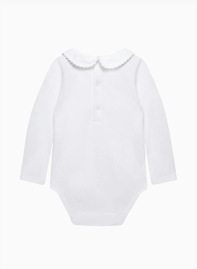 Baby Long-Sleeved Amelia Bow Bodysuit