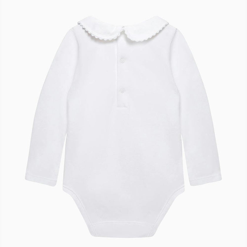 Baby Long-Sleeved Amelia Bow Bodysuit