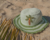 Crochet Bucket Hat in Palm