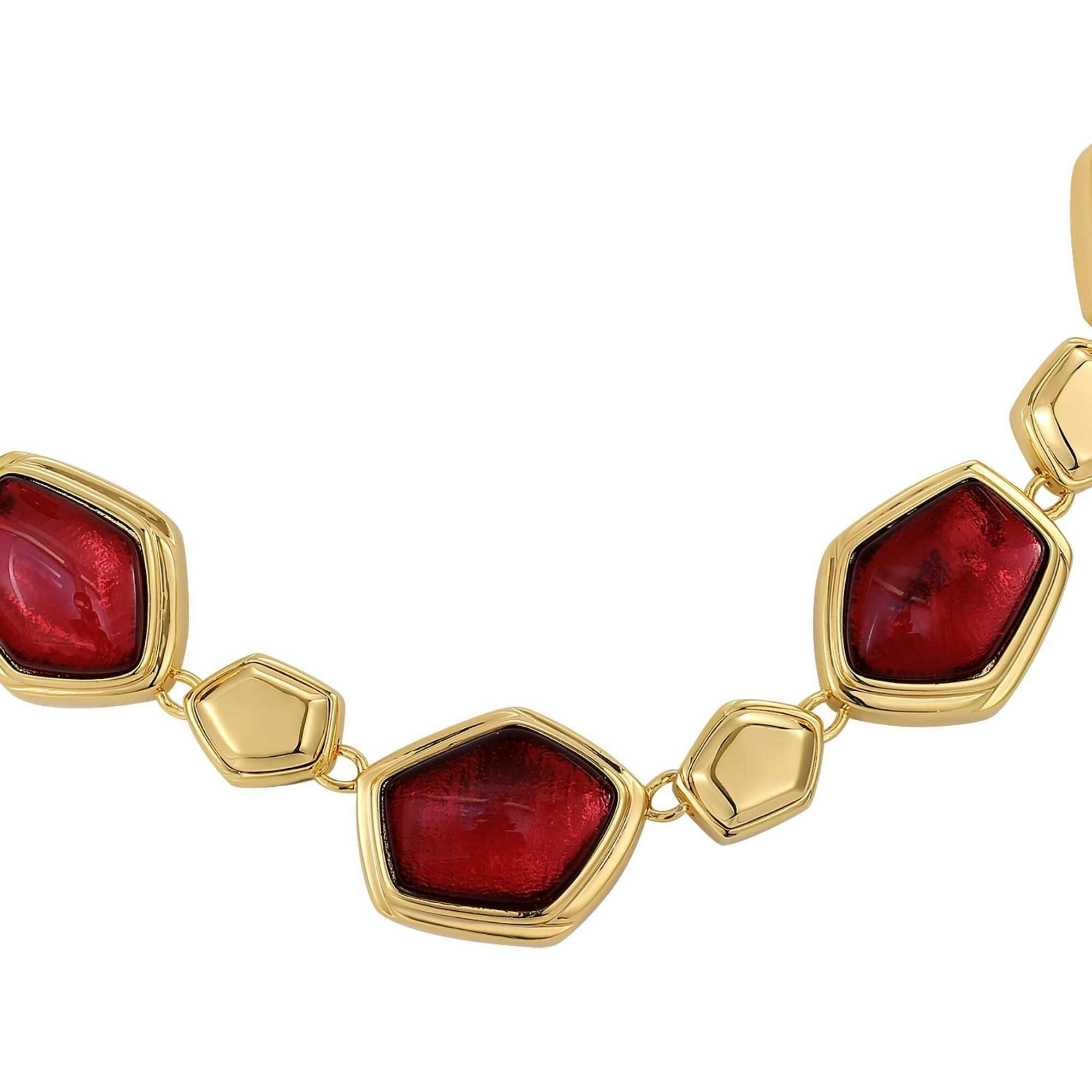 Red Velvet Necklace