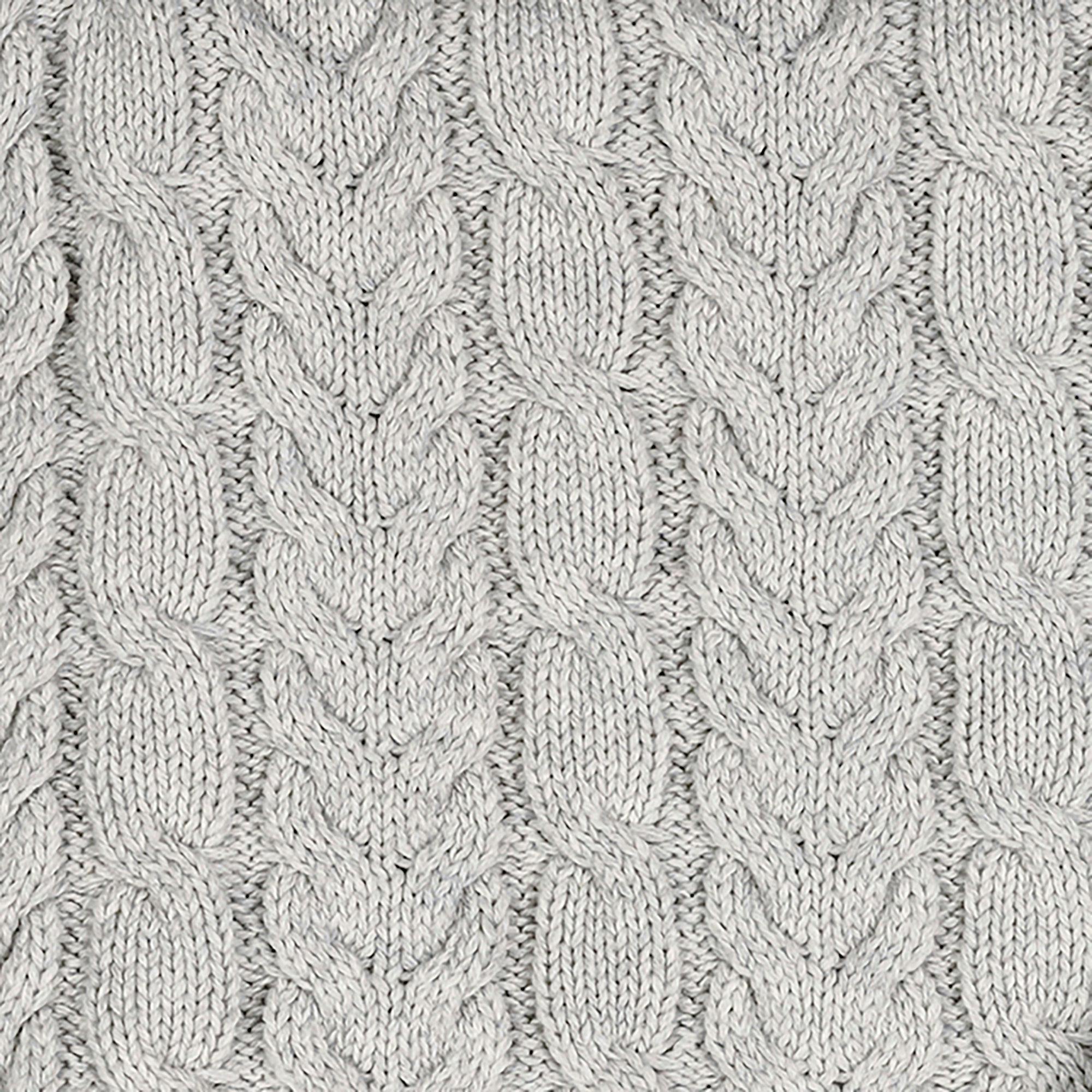 Organic Cable Knit Blanket