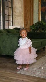 Fluffy Pink Dress