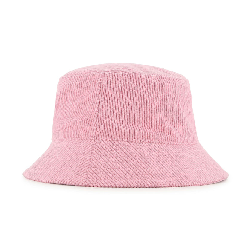 Pink Corduroy Bucket Hat