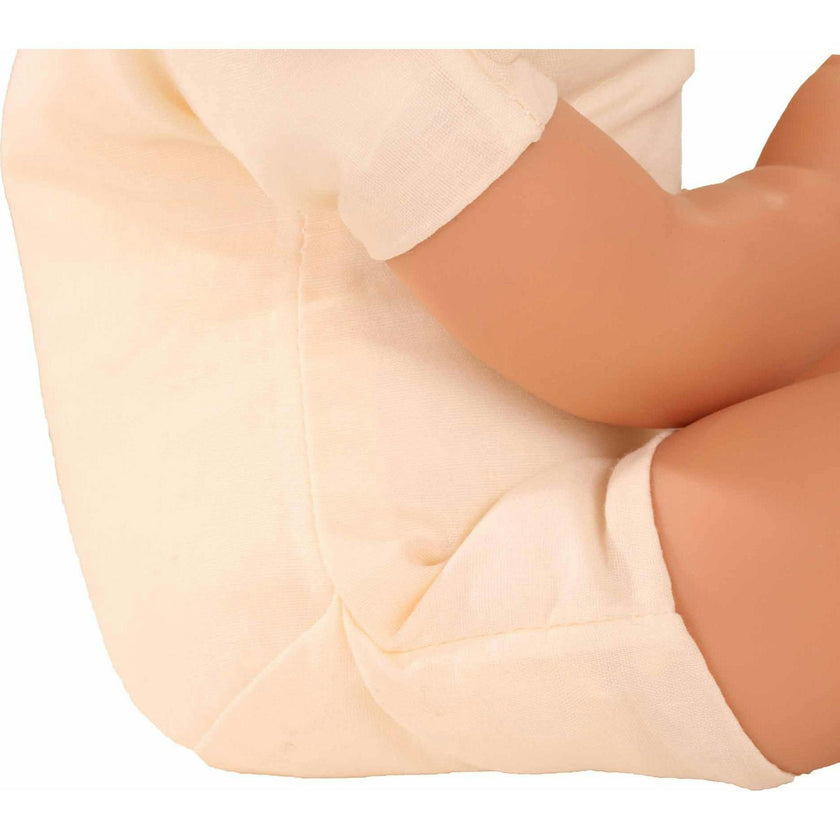 Muffin Soft Mood 13" Cuddly Baby Doll with Brown Hair to Wash and Style