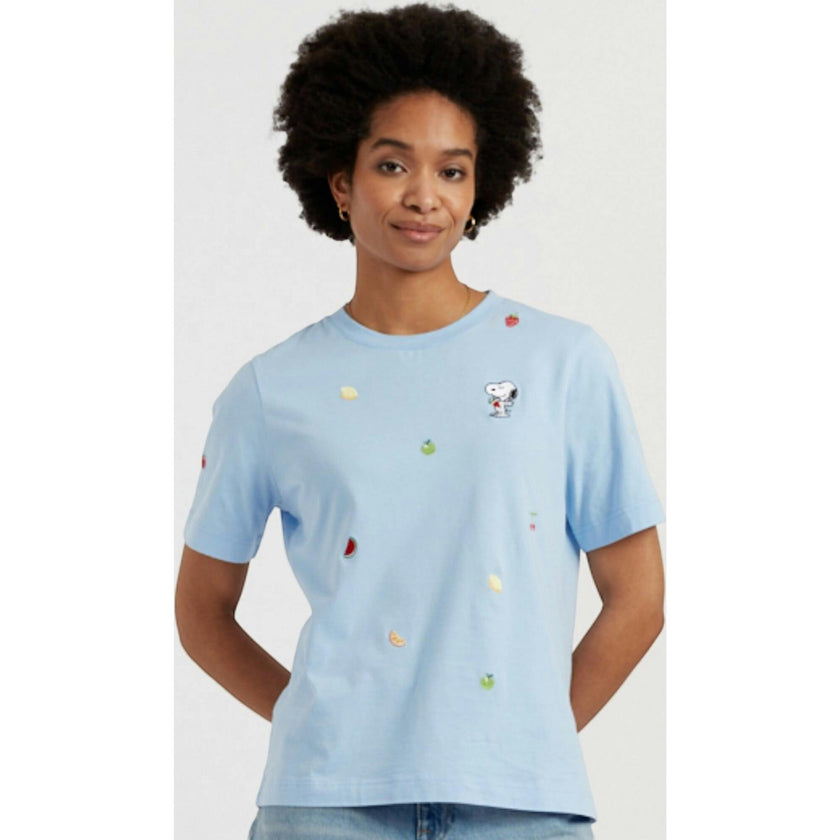 Cotton Snoopy Fruit T-Shirt