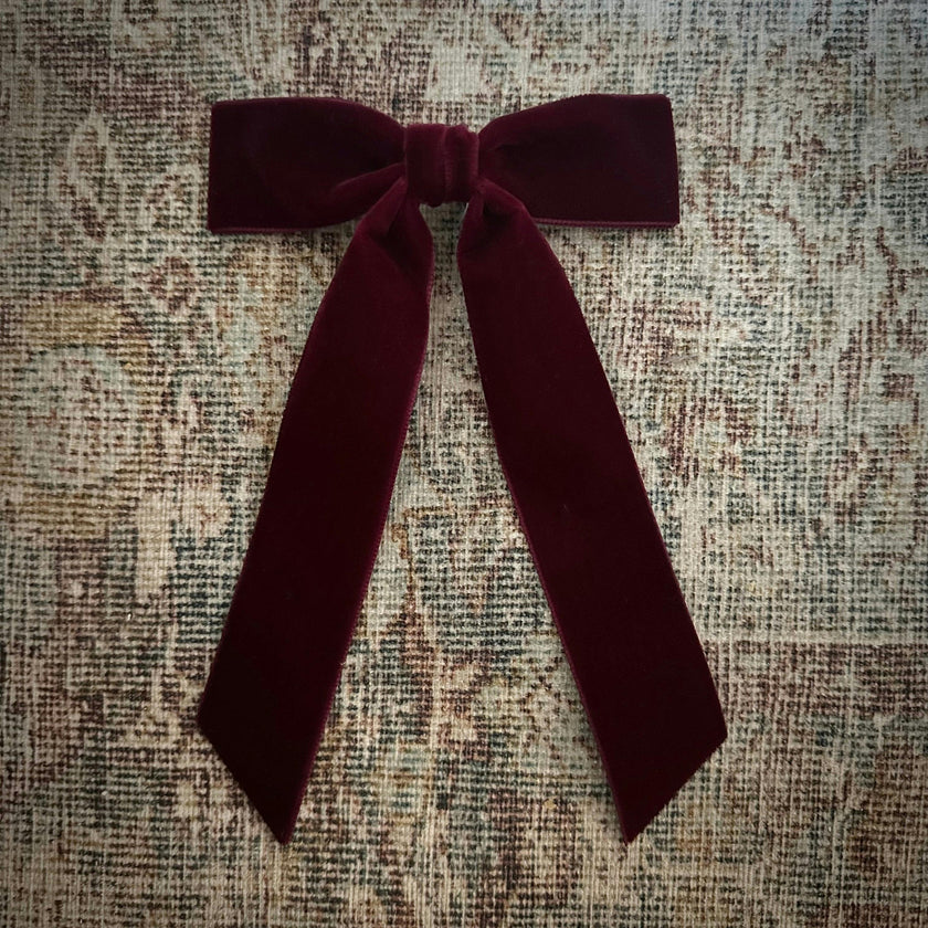 Mademoiselle Velvet Bow
