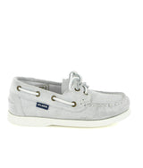 Suede Boat Shoes, Natural