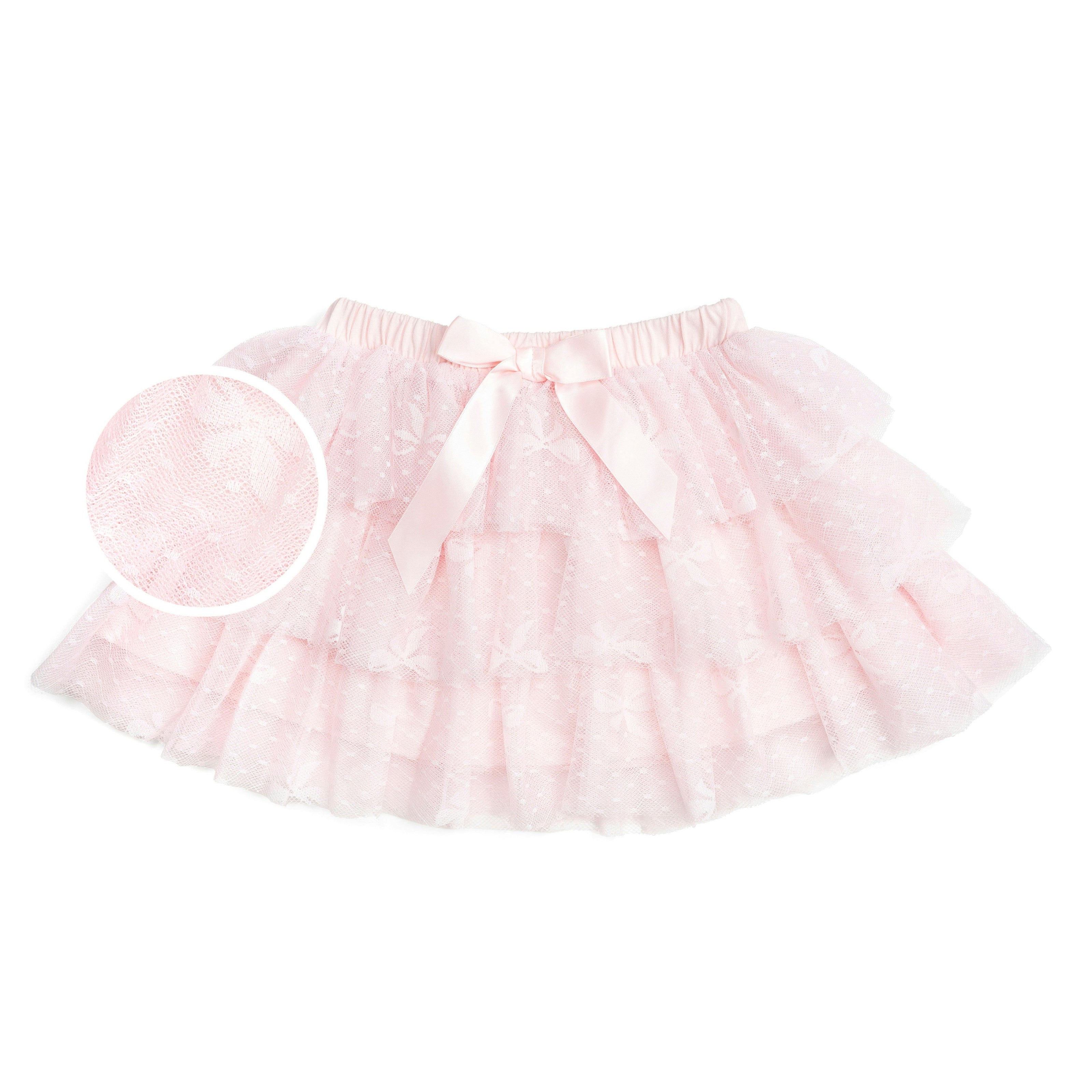Bow Lace Tiered Tutu