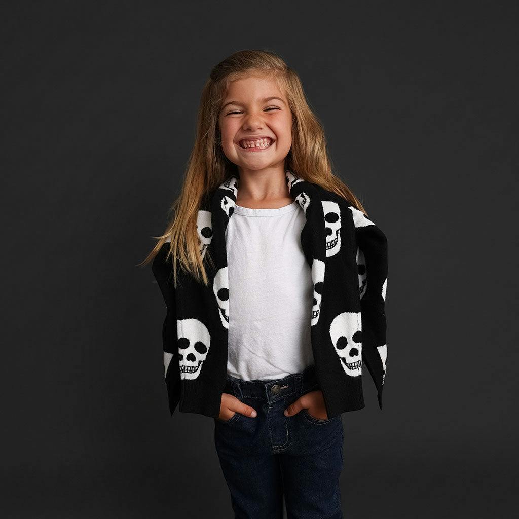 Classic Skelly Jacquard Cardigan