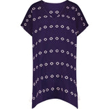 Women's Capucine Embroidered Mini Caftan Dress
