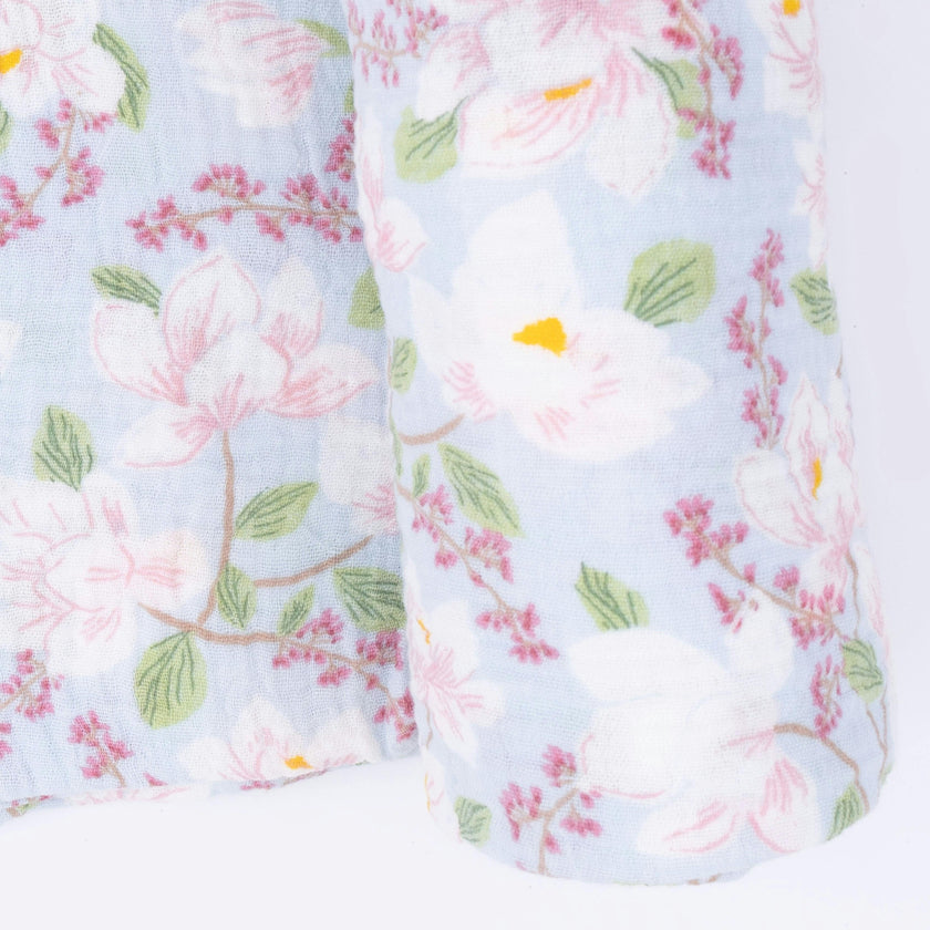 Magnolias - Swaddle Blanket