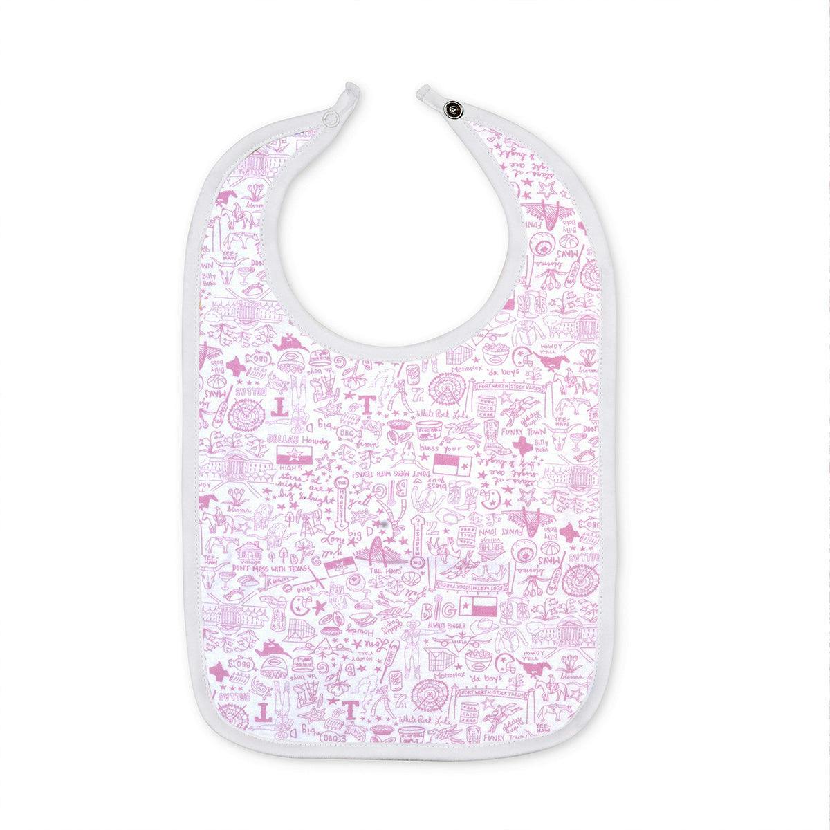 Dallas-Fort Worth Baby Bib
