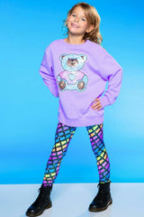 Glitter Foil High Shine Legging