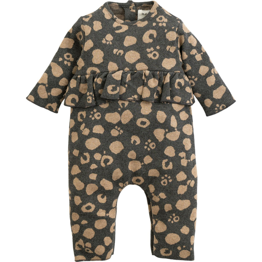 Spotted Ruffle Jumpsuit