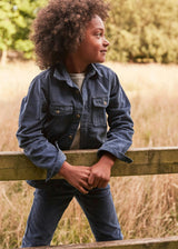 The Blue Denim Corduroy Shirt