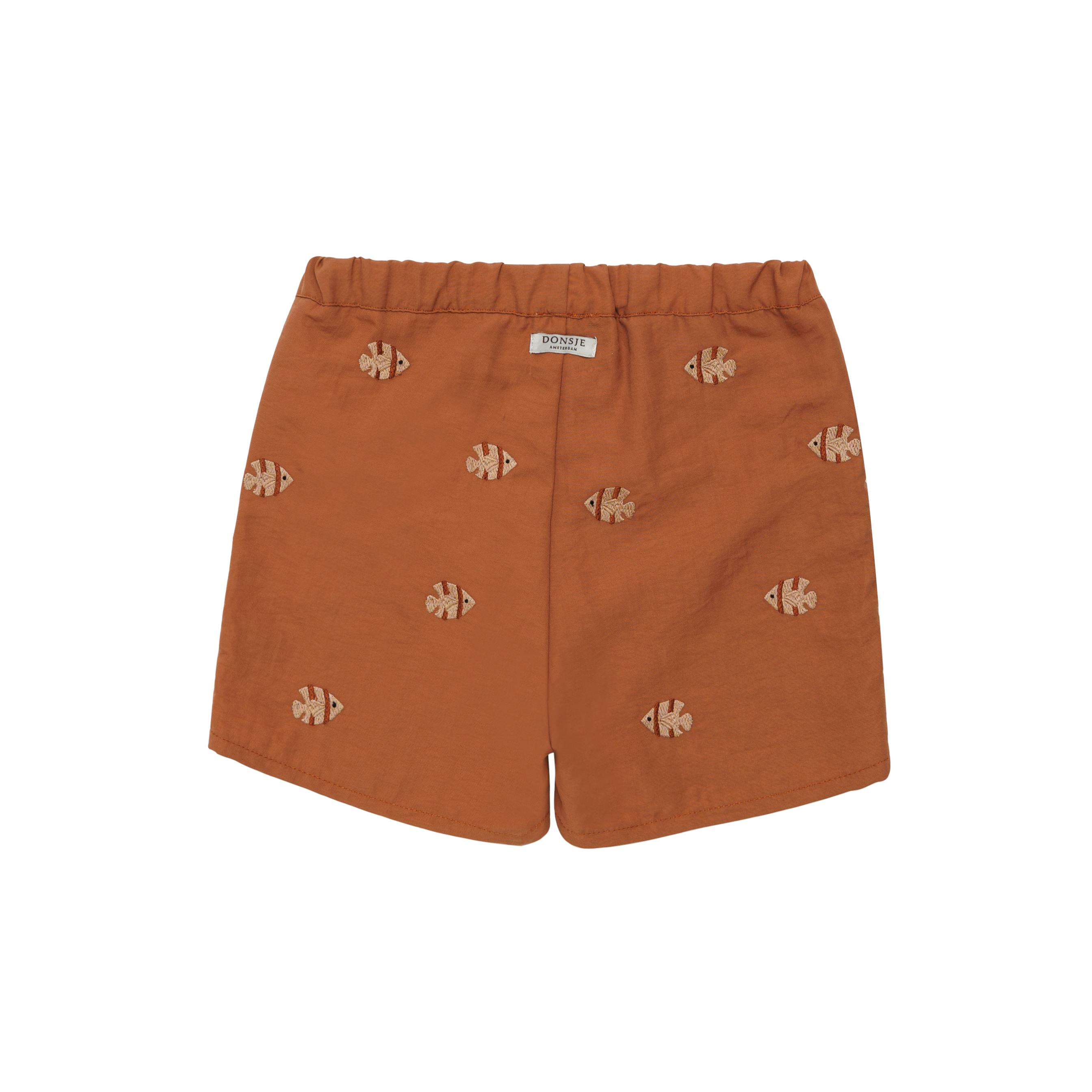 Wangu Swim Shorts | Moonfishes | Rust