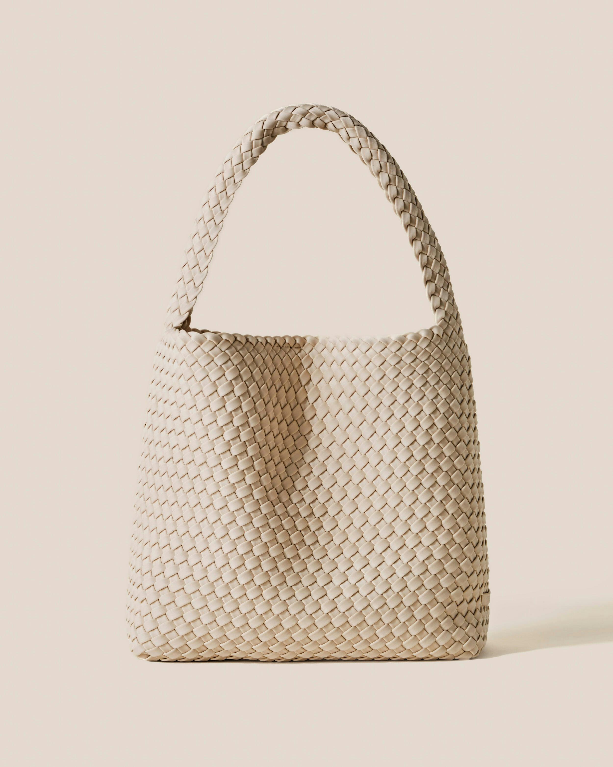 Nomad Medium Hobo | Ecru