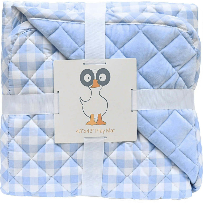 GooseWaddle Super Soft Play Mats - Cotton and Super Soft Quilted (Reversible)