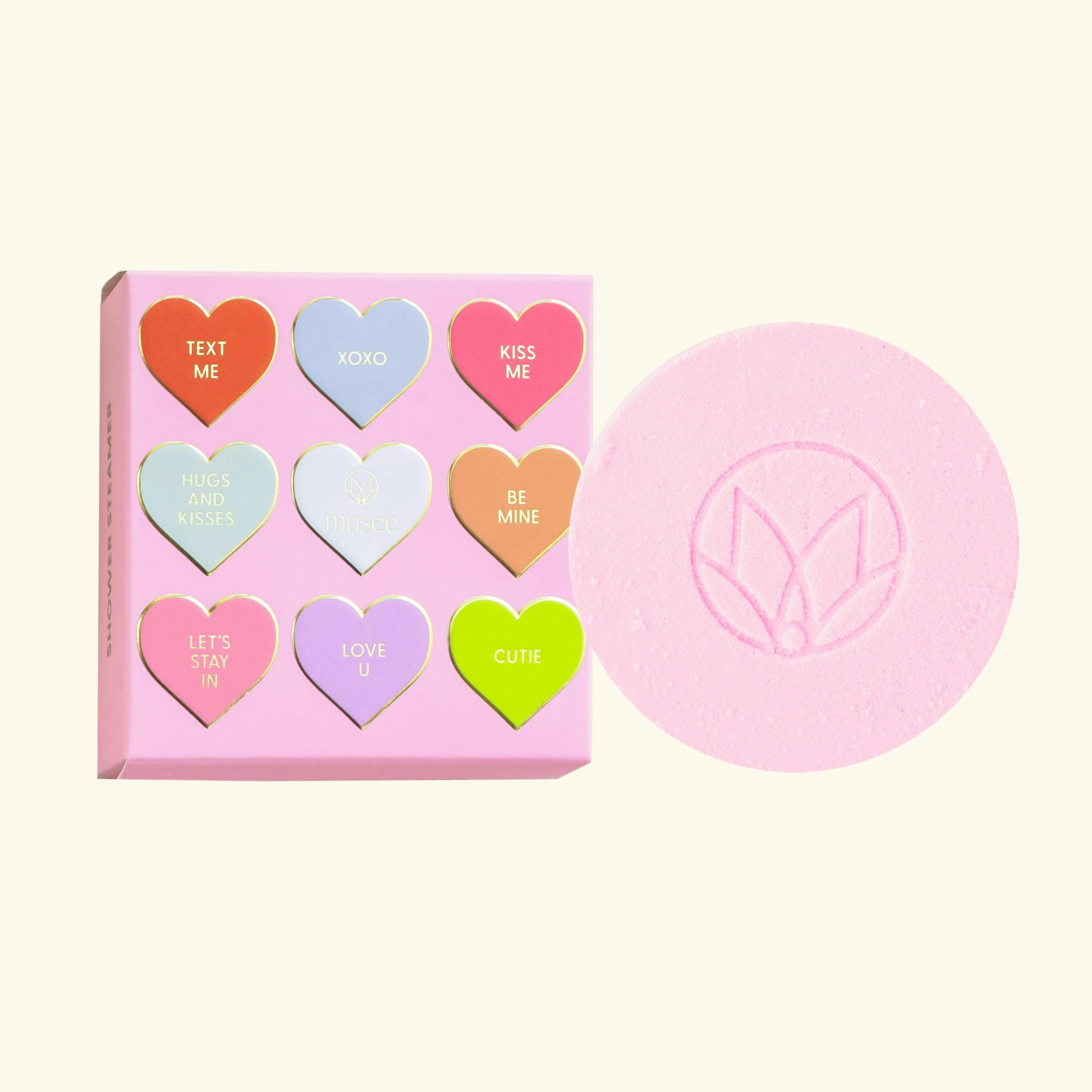 Candy Heart Shower Steamer
