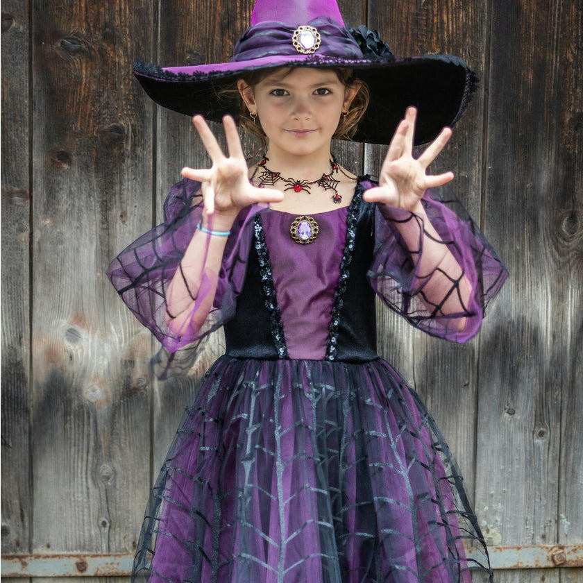 Amethyst the Spider Witch Dress with Hat