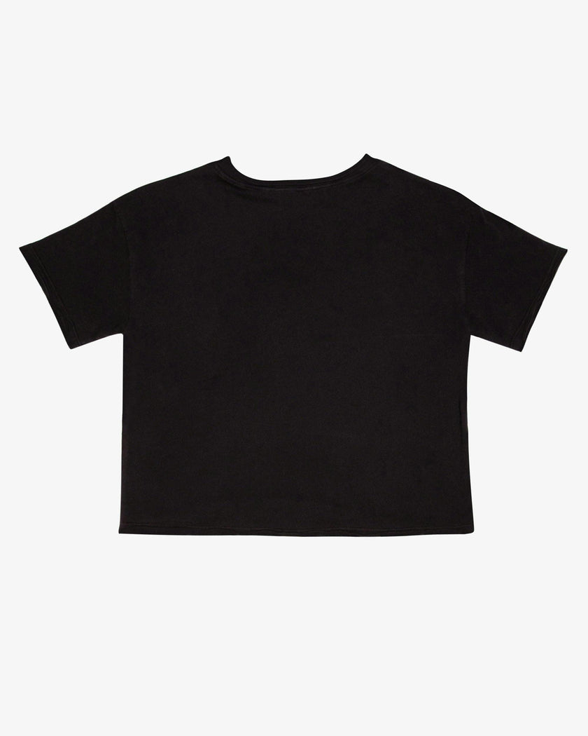Cotton Jersey Raw Edge Pocket Tee