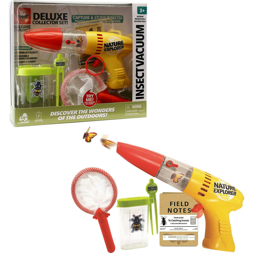 Insect Vacuum Deluxe Collector Set - Bug Out Critter Capture Set